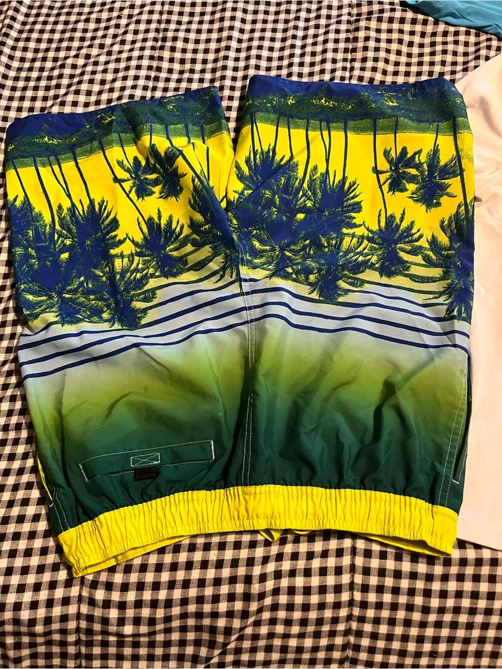 Size 18/20 boys swim shirts and swim trunks